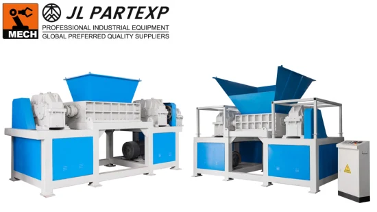 Déchiqueteuse de batterie de voiture de déchets Déchiqueteuse à double arbre UPS Cellules électriques Batterie au lithium Batterie au lithium alcaline au plomb Machine de recyclage